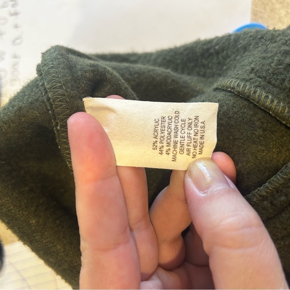 Tasha Polizzi Dark Pine Green Fleece Jacket for Saddleblanket Co. - Picture 7 of 10